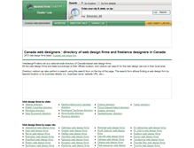 Tablet Screenshot of canada.webdesignfinders.net
